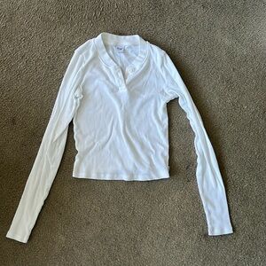 TNA white long sleeve